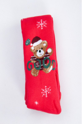 Колготи дитячі махрові новорічні  